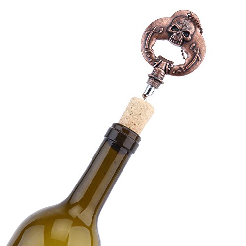 Umiwe Korkenzieher Wein Öffner 2 in 1 Flaschenöffner Classy Vintage Design Stilvolle Weinzubehör - 5