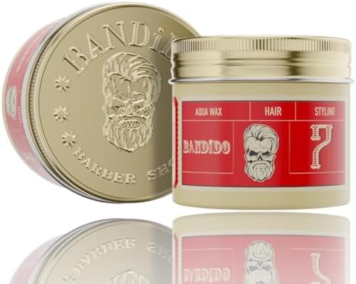 Bandido Aqua Cera No.7 Rossa 125ml | Cera per capelli | Cera gel | Gel per capelli dal profumo fruttato
