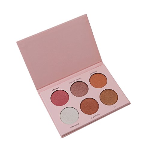 Stayeal 6 Farben Lidschatten Palette Gläzende Palette Kosmetik Palette - 2