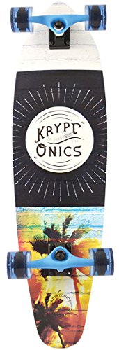 Kryptonic Retro Kryptonic Sunshine Palm Longskate Kryptonic, Blu
