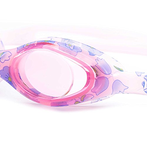 Premium Kinder Schwimmbrille von #DoYourSwimming – perfekte Passform für Kinder bis ca. 12Jahre / Anti-Beschlag-Schutz für kristallklare Sicht / verspielte Design – Chlorbrille, die Freude auf Schwimmen und Wasser macht. Eine ideale Kinderschwimmbrille inklusive Transportbox. Hoher Tragekomfort mit leicht verstellbaren Silikonband, kratzfesten Gläsern mit integrierten UV-Schutz - 4