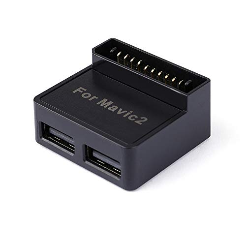 Anbee Mavic 2 Battery to Power Bank Converter, Outdoor Portablet USB Charger Adapter Hub for Cellphone/Tablets, Compatible with DJI Mavic 2 Zoom Pro Drone
