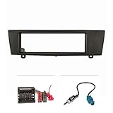 Sicherer Halt, Passgenauigkeit, ansprechendes Design Material : Kunststoff - Farbe: schwarz, Setinhalt: Radioblende, Radioadapterkabel, Fakra-Antennenadapter