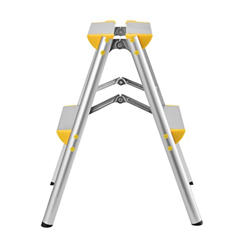 Anchheer Trittleiter, beidseitig begehbar, 2×2 Stufen, 150kg Traglast - 3