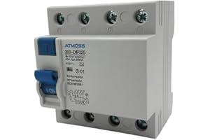 Interruptor diferencial superinmunizado SI, 300 mA, 4P, 40 A, 6KA | Clase A y 6kA | 300 mA | RASMACOR