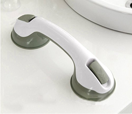 Scozy Sauggriff Handlauf Handheld Bad Badezimmer Zubehör Für Kleinkinder ältere Leute die Balance halten Grau - 2