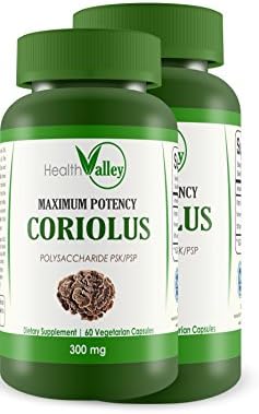 Coriolus PSK/PSP Beta Glucan 1,3 1,4 1,6 (120vCap)