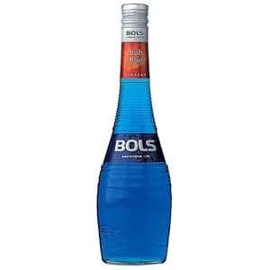 blue curacao orange liqueur