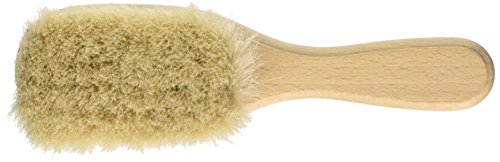 Weiche Baby Haarbürste aus Holz mit echtem Ziegenhaar, Naturprodukt - 2
