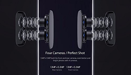 Blackview S8 - (18: 9-Verhältnis) 5,7 Zoll 4G Android 7.0 Smartphone, Octa-Core 4GB + 64GB, vier Kameras, dünner Körper mit 3180mAh Batterie - Schwarz reviews Blackview S8 - (18: 9-Verhältnis) 5,7 Zoll 4G Android 7.0 Smartphone, Octa-Core 4GB + 64GB, vier Kameras, dünner Körper mit 3180mAh Batterie - Schwarz