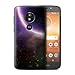Price comparison product image Stuff4 Phone Case/Cover for Motorola Moto E5 Play/Purple Eclipse Design/Space/Cosmos Collection