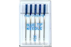 GENERIC Blue Tip, Size 75/11,Sewing Machine Needles,Janome,Brother,Singer