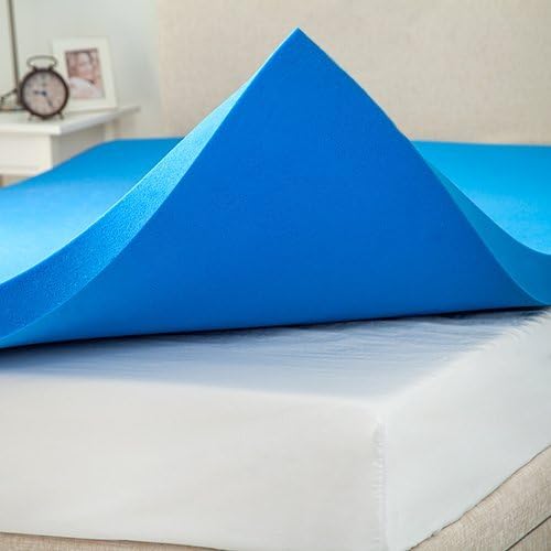 Gelify Orthopaedic Super King 6ft Gel Infused Foam Mattress Topper - 3" Thickness