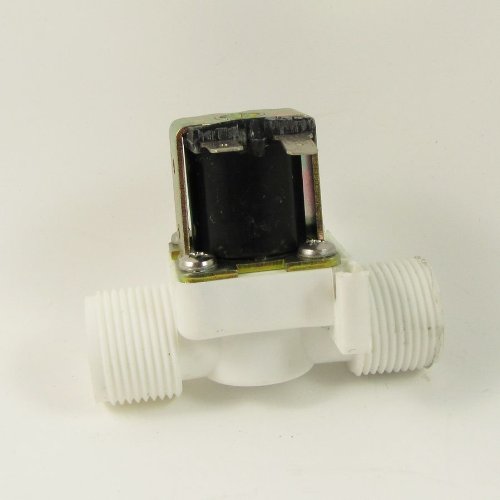 3/4 "BSPP 12V DC 2-Wege-Wasser-Luft-Gas Nylon Kunststoff Magnetventil Normal Geschlossen
