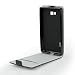Produktbild Leder-Imitat FLEXI SCHWARZ P für Samsung Galaxy Note 3 N9000 Hülle Etui Flip Cover Flexi Silikon Klapp Tasche