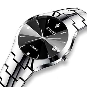 Montre Homme CIVO Acier Inoxydable – Mouvement Quartz Japonais, étanche 3 ATM, Sangle Réglable Sans Outil - 7