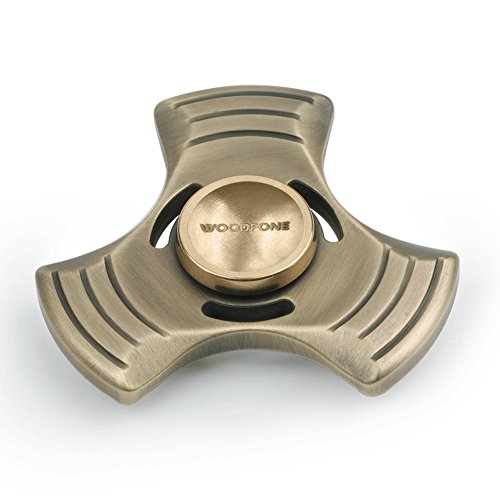 EDC Spinner WOODFONE Fidget Triangle Hand Spinner ADHD Focus Toy,Ultra Durable High Speed 3-6 Minutes Spins Hand Spinner with Premium Ceramic Bearing and Pure Copper (Antiqued Copper) EDC Spinner WOODFONE Fidget Triangle Hand Spinner ADHD Focus Toy,Ultra Durable High Speed 3-6 Minutes Spins Hand Spinner with Premium Ceramic Bearing and Pure Copper (Antiqued Copper)