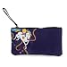 Produktbild Women and Girl Rainbow Brite and Starlite Memories Canvas Coin Purse Zipper Pouch Wallet for Cash Bank Car Passport Coin