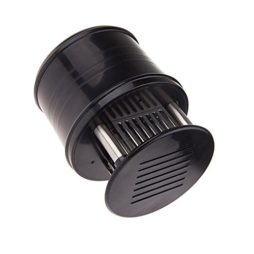 Qiorange Fleischzartmacher Fleischstecher Steaker Grill Marinieren Edelstahl 56 Klingen schwarz - 3