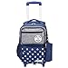 Produktbild Kinder Trolley Rucksack Schul Rucksack - Kindergepäck Reisegepäck Rolling Schulranzen Kinderkoffer Tasche für Mädchen Jungen Lässig Wasserdicht Kindertrolley Reisekoffer