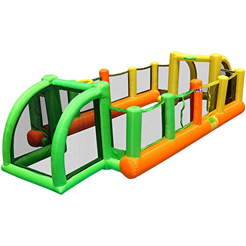 Preisvergleich Produktbild LQUIDE Hüpfburgen Der Kinder 10 Kindergroße Spielwaren Aufblasbare Hauptschlösser Innenfußballplatz Der Kinder Schiebt Sommer-Mall-Aufblasbaren Spielplatz Größe: 800 * 335 * 180Cm
