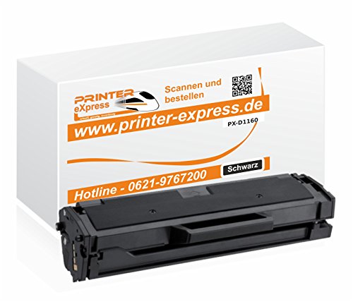 Printer-Express XL Toner ersetzt Dell 1160, 593-11108, HF44N für Dell 1160, B1160, B1100, B1160W, B1100W Drucker schwarz