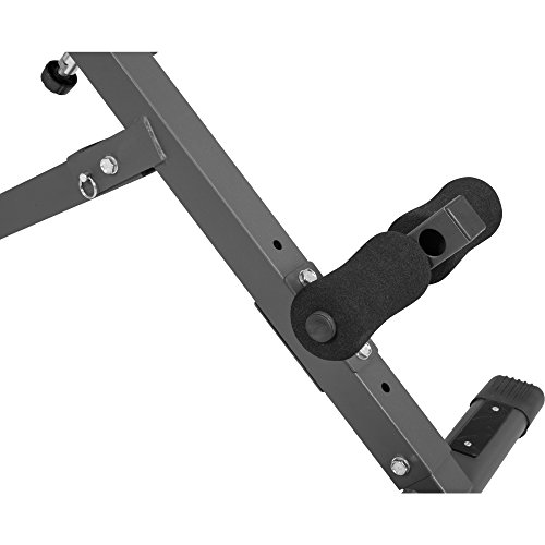 GYRONETICS E-Series Rückentrainer klappbar Hyperextension – Bauchtrainer mit gepolsterter Beinfixierung - 5