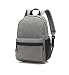 Produktbild Swallowuk Studenten 14 Zoll Laptop Rucksack Solid Color Casual Schulrucksack Outdoor Travel Rucksack (grau)