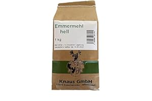 KNAUS GMBH Emmermehl 1kg Mehl aus Emmer helles Emmermehl