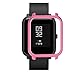 Produktbild Fcostume Schlank bunt PC-Hülle für Mode-Rahmen Schutzhülle für Huami Amazfit Bip Youth Watch (Hot Pink)