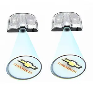 Audio Storm Ghost Shadow Light Compatible For Chevrolet Cars | Door Welcome Light | Car Logo LED | Door Projector LED