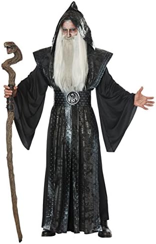 Mens Dark Wizard Costume Chest size LARGE/X LARGE