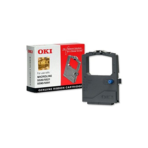 OKI 01126301 Microline 5520, 5521, 5590, 5591 Tintenband schwarz 4.000.000 Zeigen