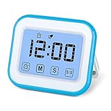 temporizador de pared entrenamiento 【Ampliamente utilizado】El Tamaño es de 9 cm * 7,5 cm * 2,5 cm, es fácil de leer, es adecuado para cocinar, hacer tareas, ducha, cepillado, practicar deportes, jugar juegos, descansar, estudiar incluso el temporizador de cepillo de dientes para niños. Cualquier problema más, por favor no dude en contactar con nosotros.