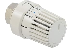 Oventrop Thermostat Uni LH o Nullstellung, weiß 7-28 GrC