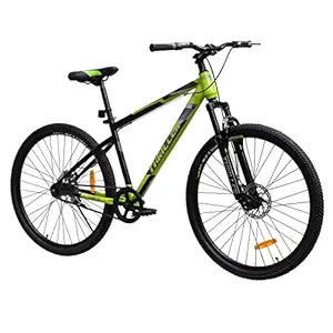 THRILLER Cycle 26 Inches with Dual Disc Brake, Front Steel Suspension, Single Speed Unisex Cycle (12+ Years) I Frame Size: 18