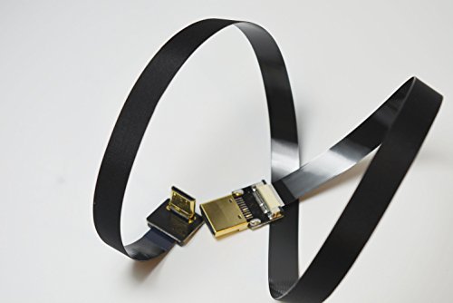 Neue schwarze FPV HDMI Kabel Mini Schnittstelle zu Standard-Schnittstelle für 5D3 5D2 GH3 GH2 5N 5T 5R 7N 50CM - 8