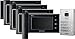 Produktbild Samsung Video Türsprechanlage 4x 6" LCD Innenstation mit 4-Fam. Außenstation Komplett Set