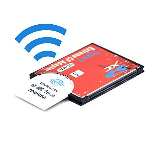 QUMOX SD SDHC SDXC Um CF Compact Flash Speicherkarte Adapter Reader Typ 1 WIFI - 3