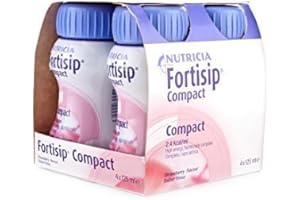 Fortisip Feeding Supplement Compact Strawberry by Nutricia by Nutricia