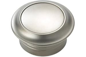 Freizeit Wittke Push-Lock Minischloss, 3er Set, Silber, Kunststoff, 16 mm, Klassisch, Möbelgriff