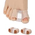 ZEBROC Bunion Corrector(2PCS), Toe Separators for Women And Men,Bunion Corrector Relief for Men,Hammer Big Toe Straightener f