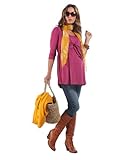 The Essential One - 3/4 Sleeve tie front Nursing top