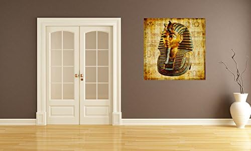 Bilderdepot24 Photo Wallpaper - Wall Mural "Pharaoh-Egypt" 19.69 inch x 19.69 inch ( 50x50 cm ) - Manufacturer Direct Sale - including glue