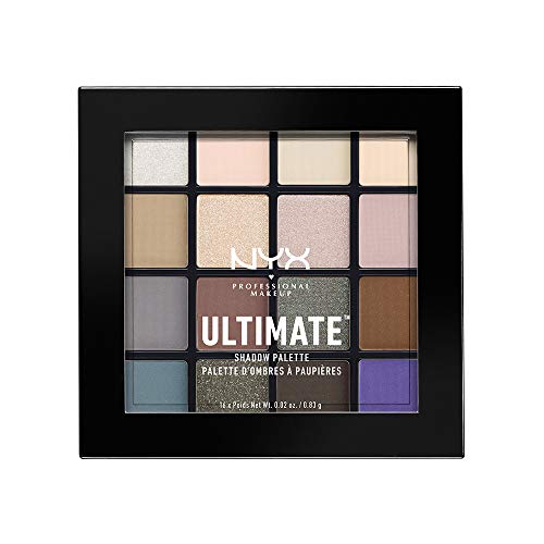 Preisvergleich Produktbild NYX ULTIMATE MULTI-FINISH SHADOW PALETTE - KÜHLEN NEUTRALS