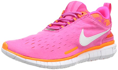 Nike Free Og '14, Women's Running Shoes, Pink (Pink Pow/White/Fireberry/Total Orange) 4.5 UK