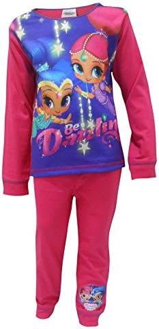 Girls Shimmer & Shine Be Dazzling Zahramay Genie Pyjamas sizes from 18 Months to 5 Years