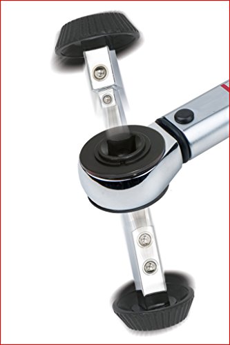 KS Tools 1/2 Zoll Ergotorqu Eprecision Drehmomentschlüssel mit Drehknopf Umsteck Ratschenkopf, 20-200 Nm, Limited Edition, 516.6042 - 14
