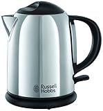 Russell Hobbs Chester Compact Kettle 20190, 1 L, 2200 W - Polished Stainless Steel (Kitchen &amp; Home)