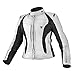 Produktbild SHIMA Volante Wasserdichte Textil Motorradjacke für Damen mit Protektoren, Schwarz und Grau/M